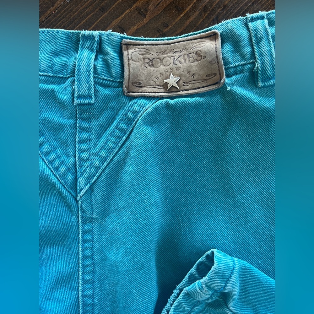 Teal Vintage Rockies!